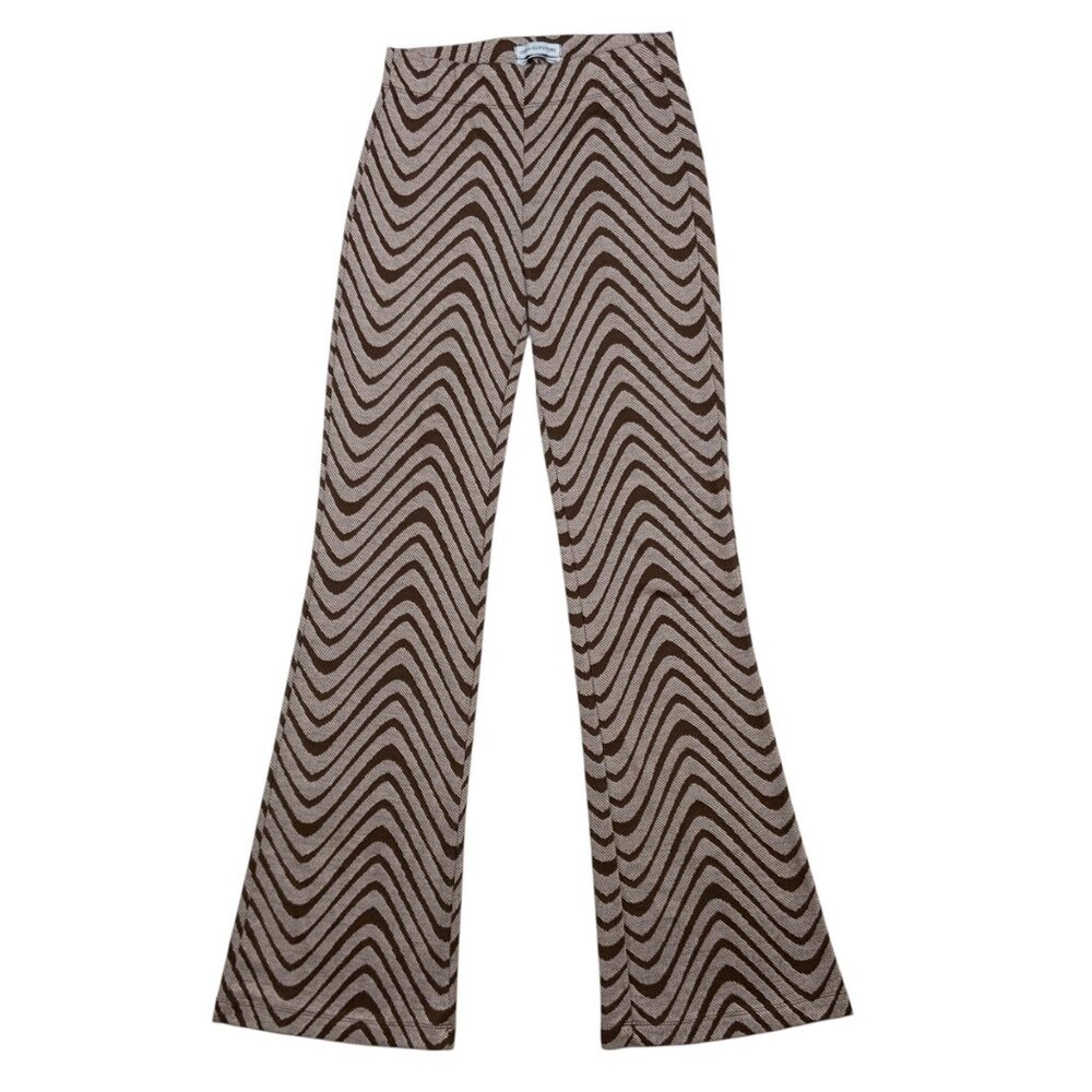 Urban Outfitters UO Bryn Pull On Flare Pant S High Rise Retro